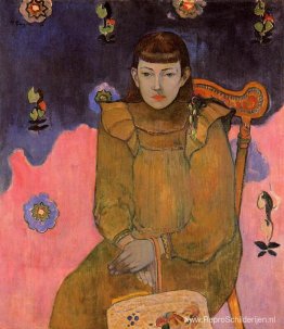 Portret van een jonge vrouw, Vaite (Jeanne) Goupil Portret van een jonge vrouw, Vaite (Jeanne) Goupil