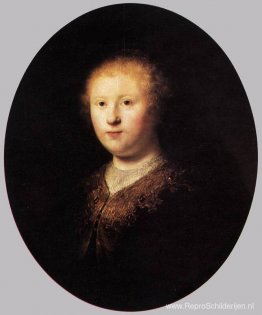 Portret van een jonge vrouw Portret van een jonge vrouw