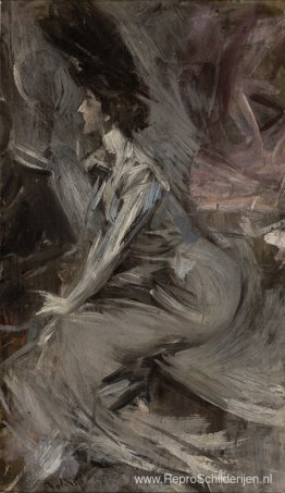 Zittende dame (het gesprek) Zittende dame (het gesprek)