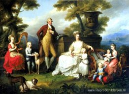 Ferdinand IV van Napels en zijn gezin Ferdinand IV van Napels en zijn gezin