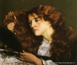 Portret van Jo, het mooie Ierse meisje Portret van Jo, het mooie Ierse meisje