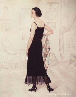 Portret van Natalia Orshanskaya Portret van Natalia Orshanskaya