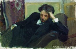 Portret van D.F. Bogoslovsky Portret van D.F. Bogoslovsky