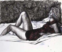 Portret van Marta Marzotto Portret van Marta Marzotto