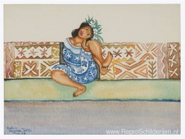 Tahitiaans meisje Tahitiaans meisje