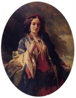Portret van Katarzyna Potocka Portret van Katarzyna Potocka