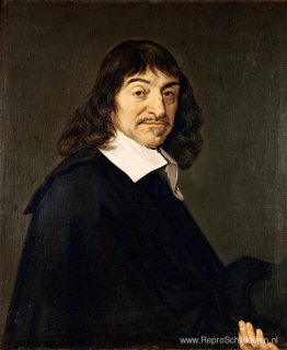 Portret van René Descartes Portret van René Descartes