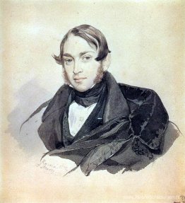 Portret van S. A. Sobolevsky Portret van S. A. Sobolevsky