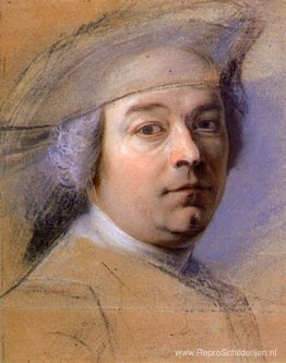 Studie voor portret van onbekende man Studie voor portret van onbekende man