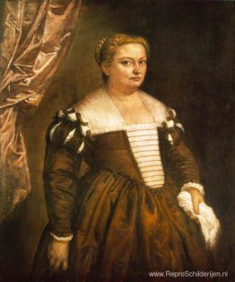 Portret van een Venetiaanse vrouw Portret van een Venetiaanse vrouw