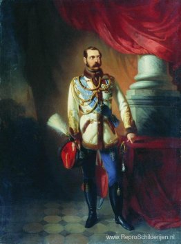Portret van Alexander II van Rusland Portret van Alexander II van Rusland