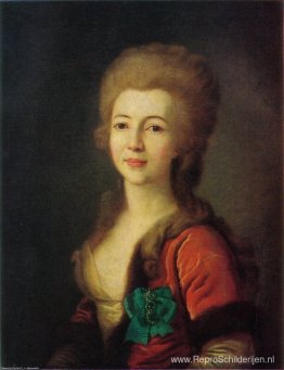 Portret van Catharina Vorontsova Portret van Catharina Vorontsova