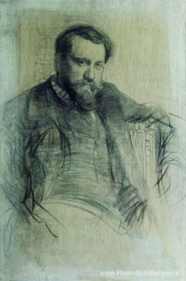Portret van de kunstenaar Valentin Serov Portret van de kunstenaar Valentin Serov