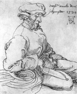 Portret van de zalige Arnold van de stad Portret van de zalige Arnold van de stad