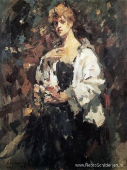 Portret van Z. Pertseva Portret van Z. Pertseva