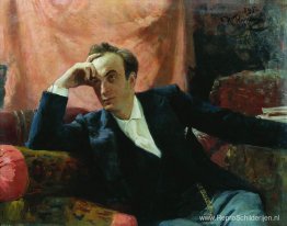 Portret van acteur en toneelschrijver Grigory Grigorievich Ghe Portret van acteur en toneelschrijver Grigory Grigorievich Ghe