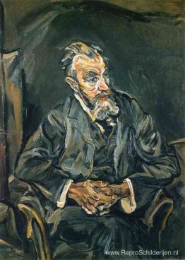 Portret van Carl Moll Portret van Carl Moll