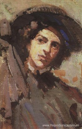 Portret van Nadezjda Komarovskaja Portret van Nadezjda Komarovskaja