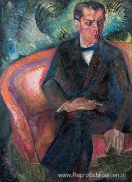 Portret van acteur Tiagunov Portret van acteur Tiagunov