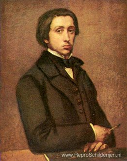 Portret van Edgar Germain Hilaire Degas Portret van Edgar Germain Hilaire Degas