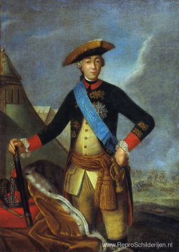 Portret van Peter III van Rusland Portret van Peter III van Rusland