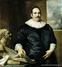 Portret van Justus van Meerstraeten Portret van Justus van Meerstraeten