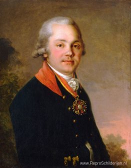 Portret van Alexander Dmitrievich Arsenjev Portret van Alexander Dmitrievich Arsenjev