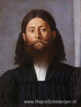 Portret van een bebaarde man (Giorgione Barbarelli) Portret van een bebaarde man (Giorgione Barbarelli)