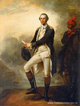 Portret van George Washington en William 'Billy' Lee Portret van George Washington en William 'Billy' Lee