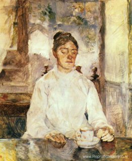 De moeder van de kunstenaar, gravin Adèle de Toulouse Lautrec aa De moeder van de kunstenaar, gravin Adèle de Toulouse Lautrec aa