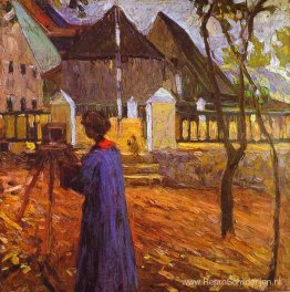 Gabriele Munter-schilderij Gabriele Munter-schilderij