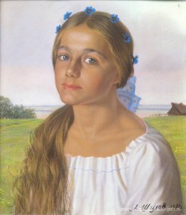 Portret van Olenka Portret van Olenka