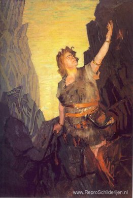 Portret van Ivan Yershov, de rol van Siegfried Portret van Ivan Yershov, de rol van Siegfried