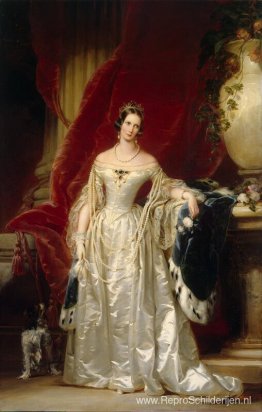 Portret van keizerin Alexandra Fedorovna Portret van keizerin Alexandra Fedorovna