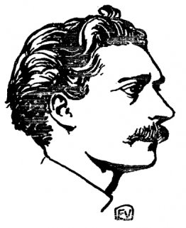 Portret van de Franse schrijver Victor Barrucand Portret van de Franse schrijver Victor Barrucand