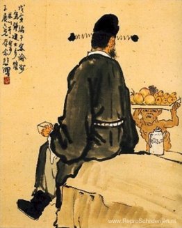 De geleerde Zhong Kui. De geleerde Zhong Kui.