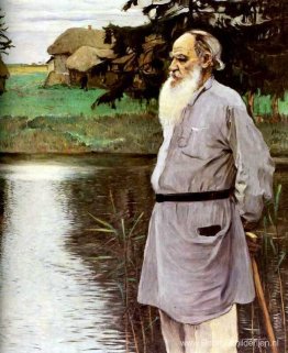 Portret van Leo Tolstoj Portret van Leo Tolstoj