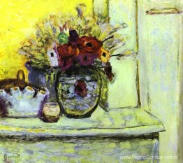 Vaas met Anemonen en Lege Vaas Vaas met Anemonen en Lege Vaas