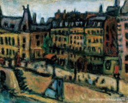 Oever van de Seine in Parijs Oever van de Seine in Parijs