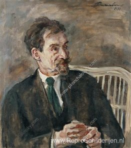 Portret van een kunstcriticus V. A. Nikolsky Portret van een kunstcriticus V. A. Nikolsky