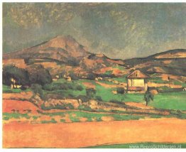 Vlakte bij Mont Sainte-Victoire Vlakte bij Mont Sainte-Victoire