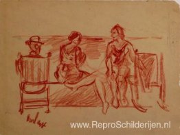 In de lounge In de lounge