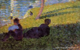 Studie voor "Un dimanche après midi à l'île de la Grande Jatte" Studie voor "Un dimanche après midi à l'île de la Grande Jatte"