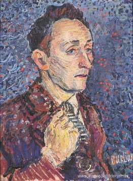 Portret van Albert Koslow Portret van Albert Koslow