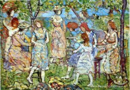 Meisjes in het park Meisjes in het park