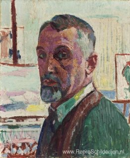 Zelfportret in de studio Zelfportret in de studio