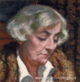 Portret van Maria van Rysselberghe Portret van Maria van Rysselberghe