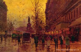 De Place de la Republique, Parijs De Place de la Republique, Parijs