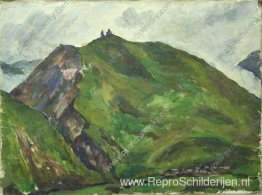 Kazbek. Gergeti. Kazbek. Gergeti.