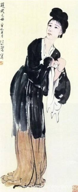 De moeder van Zhao Wu. De moeder van Zhao Wu.